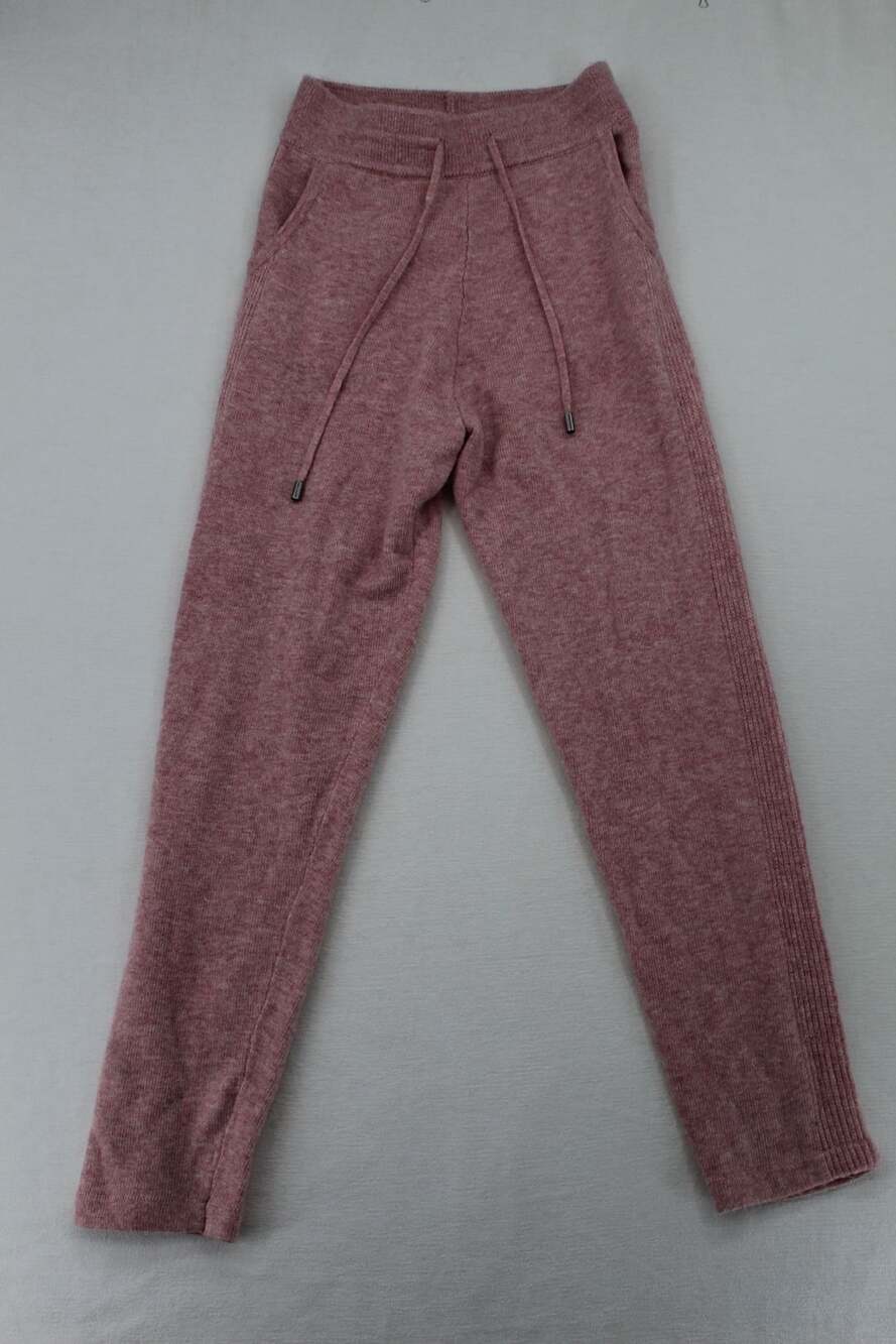 To Be Blossom Jogger Pants Size 40 Pink Cashmere Blend